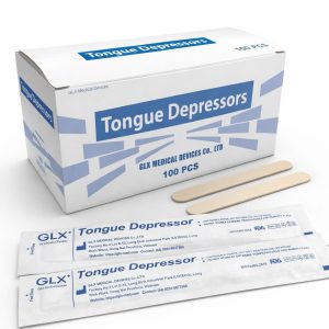 Que Đè Lưỡi GLX+ Hộp 100 Chiếc Vô Trùng